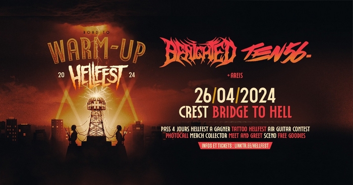  Live report Warm-up Hellfest – Crest, 26 Avril 2024
